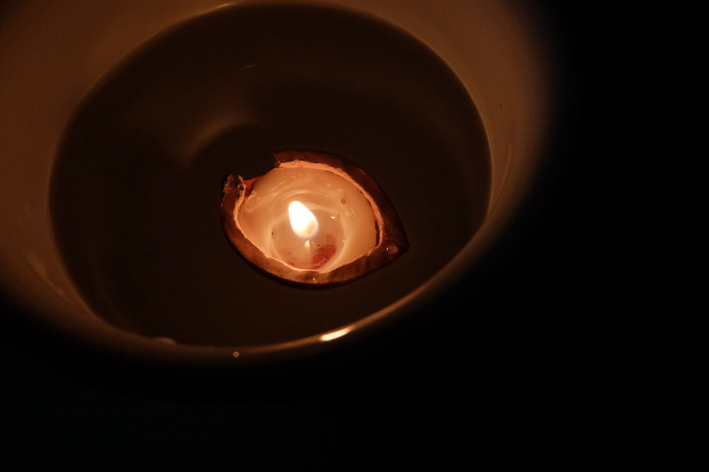 くるみのキャンドル