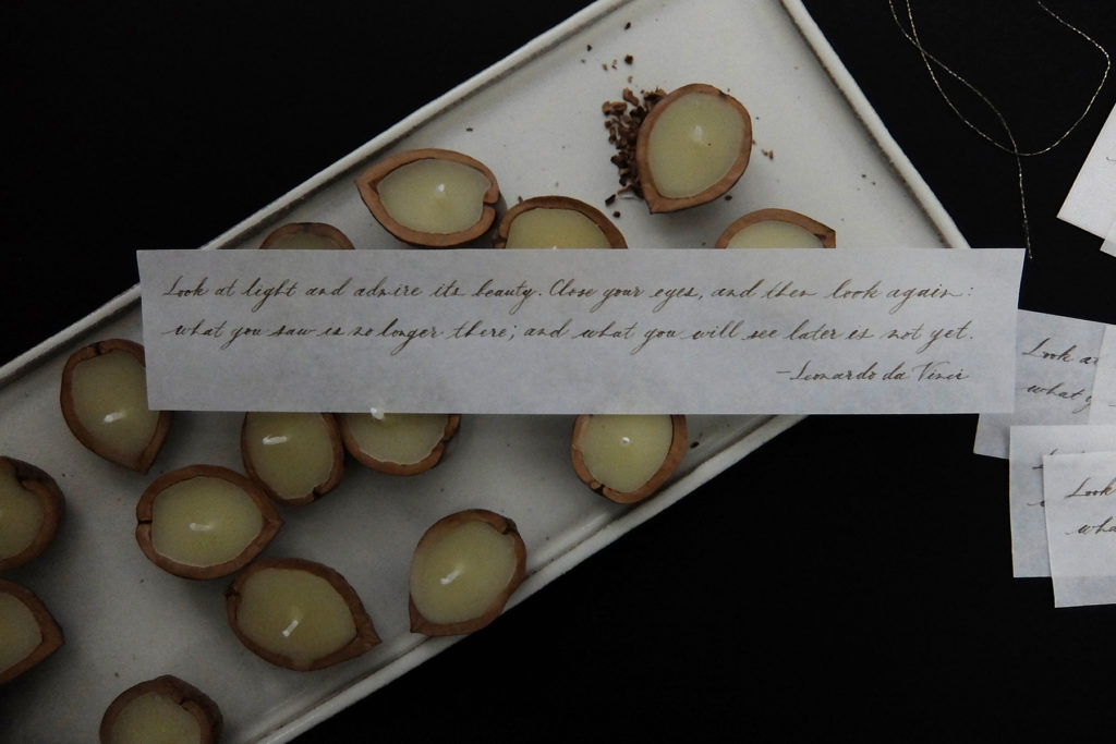 くるみのキャンドル